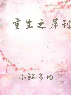 重生之犀利女兵