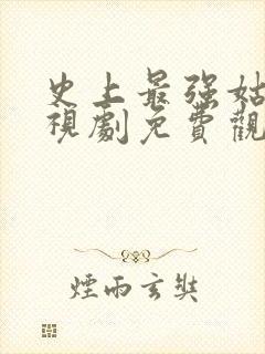 史上最强姑爷电视剧免费观看