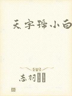 天字号小白脸