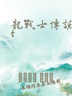 龙战士传说txt
