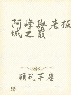 阿峰与老板娘倾城之巅