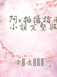 阿v拍摄指南说小说完整版