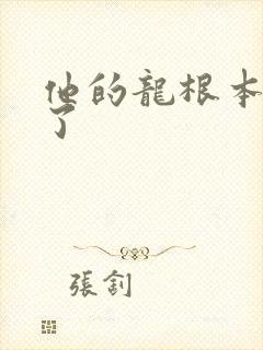 他的龙根本太大了