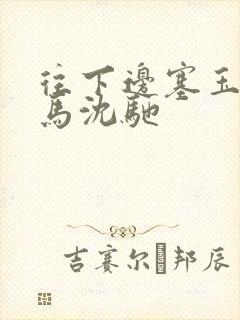 往下边塞玉器骑马沈驰