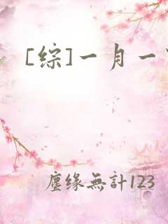 [综]一月一穿