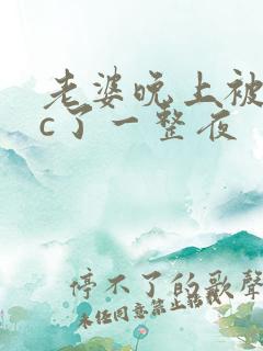 老婆晚上被躁狂c了一整夜