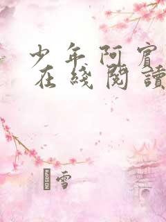 少 年 阿 宾 在 线 阅 读