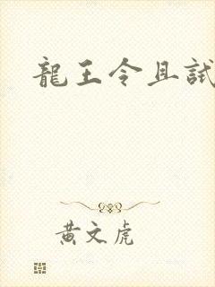 龙王令且试天下