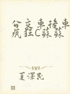 公交车后车座的疯狂C苏苏