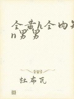 全黄h全肉短篇n男男