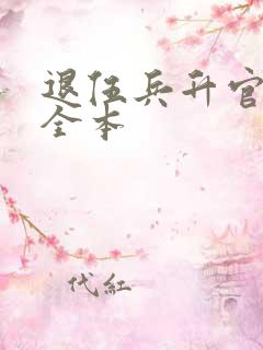 退伍兵升官记 全本