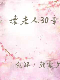 坏老人30章