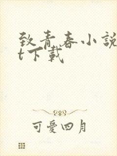 致青春小说txt下载