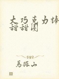 大巧克力棒c小甜甜圈