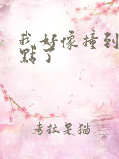 我好像撞到你的点了