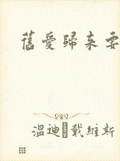 旧爱归来要离婚