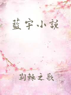 蓝宇小说