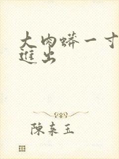 大肉蟒一寸一寸进出