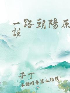 一路朝阳原著小说