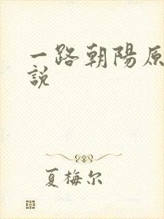 一路朝阳原著小说