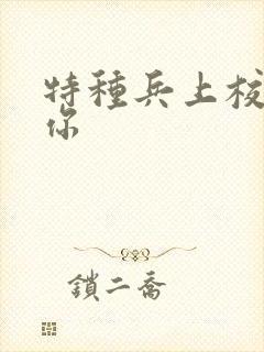 特种兵上校赖上你