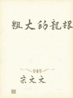 粗大的龙根