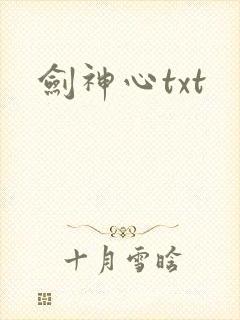 剑神心txt