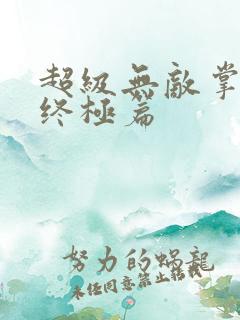超级无敌掌门人终极篇