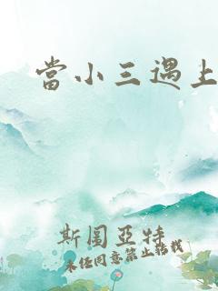 当小三遇上小四