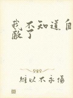 我不知道自己无敌了