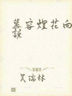 慕容煜花向晚小说