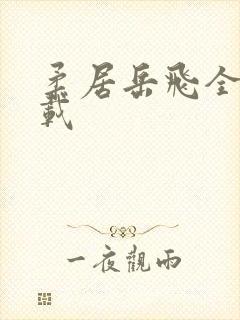 柔居岳飞全传下载