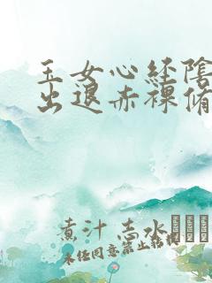 玉女心经阴进阳出退赤裸修行