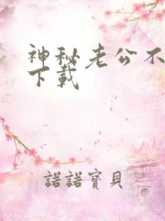 神秘老公不见面下载