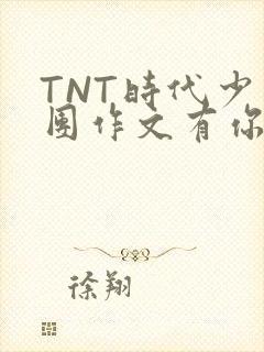 TNT时代少年团作文有你真好