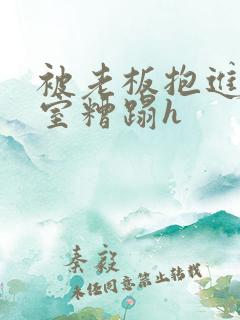 被老板抱进办公室糟蹋h