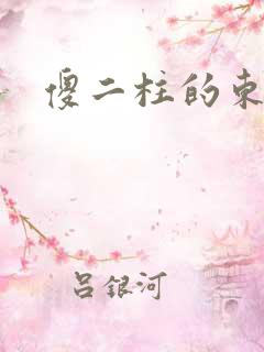 傻二柱的东西大