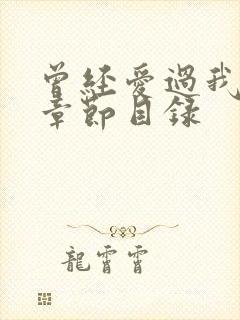 曾经爱过我刘念章节目录