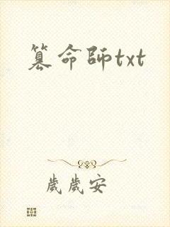 篡命师txt