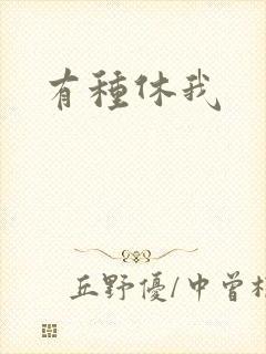 有种休我