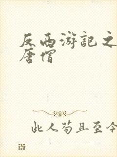 反西游记之混混唐僧