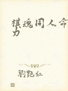 棋魂同人命运之力