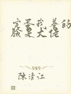 完蛋我养的小白脸是大佬