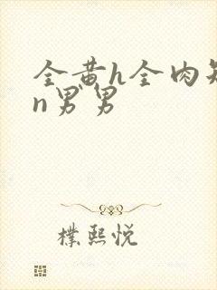 全黄h全肉短篇n男男