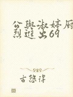 公与淑婷厨房猛烈进出69