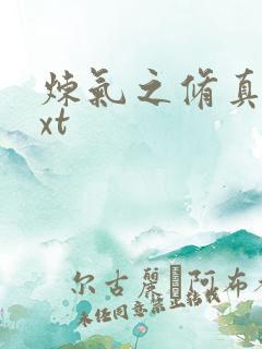 炼气之修真者txt