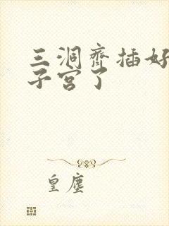 三洞齐插好深到子宫了