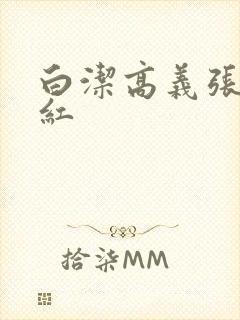 白洁高义张敏梅红