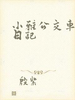 小雅公交车玩具日记