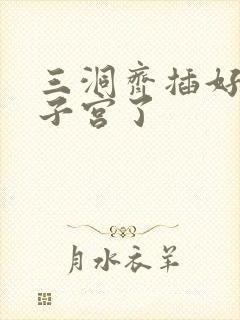 三洞齐插好深到子宫了